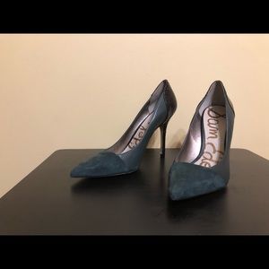 Black & green heels from Sam Edelman
